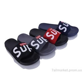 Фотография Шлепки детские летние Лето RC54 mix (12 пар р.36-41) "Elmob" недорого оптом от прямого поставщика