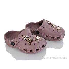 Фотография Кроксы детские летние Лето 2102-2 (6 пар р.22-25) "BABYSHOP" недорого оптом от прямого поставщика