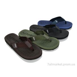 Фотография Вьетнамки мужские Лето XR22 mix (12 пар р.40-45) "BABYSHOP" недорого оптом от прямого поставщика