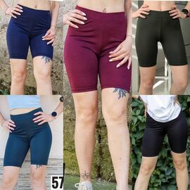 Фотография Велосипедки женские 571 navy р.S-XL "VICTORY" недорого оптом от прямого поставщика