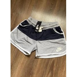 Фотография Шорты женские 7 black-l.grey р.S-XL "VICTORY" недорого оптом от прямого поставщика