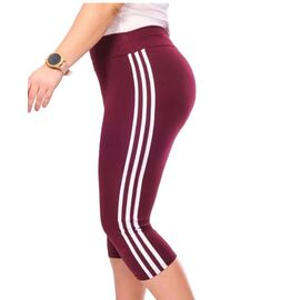 Фотография Бриджи женские 066 wine р.XL-4XL "VICTORY" недорого оптом от прямого поставщика