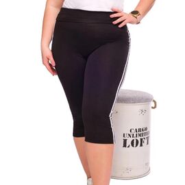 Фотография Бриджи женские 066 black р.XL-4XL "VICTORY" недорого оптом от прямого поставщика