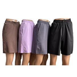 Фотография Шорты женские 1239 grey р.S-XL "VICTORY" недорого оптом от прямого поставщика