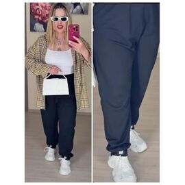 Фотография Штаны спортивные женские 1022 black р.S-XL "VICTORY" недорого оптом от прямого поставщика