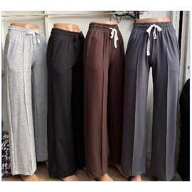 Фотография Штаны спортивные женские 1048 l.grey р.S-XL "VICTORY" недорого оптом от прямого поставщика