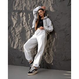 Костюм спортивний жіночий теплий Д128 l.grey р.XS-L "AZNA" недорого оптом від прямого постачальника