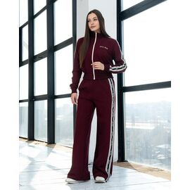 Костюм спортивний жіночий теплий Д133 wine р.XS-L "AZNA" недорого оптом від прямого постачальника