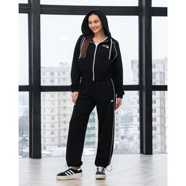 Костюм спортивний жіночий теплий Д177 black р.S-XL "AZNA" недорого оптом від прямого постачальника