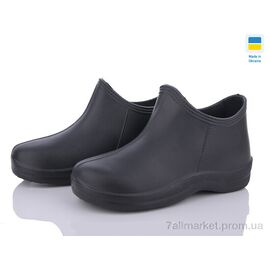 Фотография Галоши женские Весна/осень D33 чорний (6 пар р.37-41) "Selena" недорого оптом от прямого поставщика