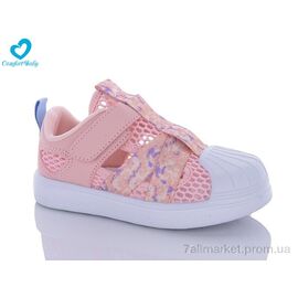 Фотография Босоножки детские летние Лето 19 рожевий (7 пар р.32-37) "Comfort-baby" недорого оптом от прямого поставщика