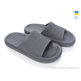 Фотография Шлепки женские облегченные Лето C88 сірий (6 пар р.36-41) "Vladimir" недорого оптом от прямого поставщика