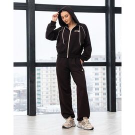 Костюм спортивний жіночий теплий Д177 chocolate р.S-XL "AZNA" недорого оптом від прямого постачальника