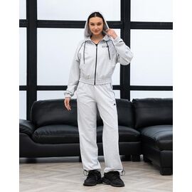 Костюм спортивний жіночий теплий Д177 l.grey р.S-XL "AZNA" недорого оптом від прямого постачальника