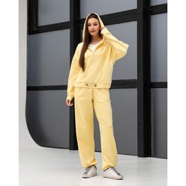 Костюм спортивний жіночий теплий Д183 yellow р.XS-L "AZNA" недорого оптом від прямого постачальника