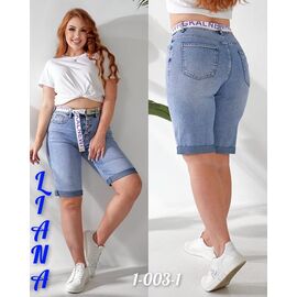 Фотография Шорты женские 1003-1 l.blue р.28-33 "Beki" недорого оптом от прямого поставщика