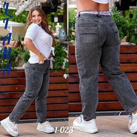 Фотография Джинсы женские 1023 grey р.30-36 "Beki" недорого оптом от прямого поставщика