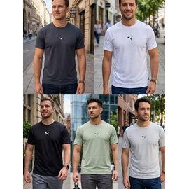 Футболка чоловіча S3112 black р.46-54 "Shon" недорого оптом від прямого постачальника