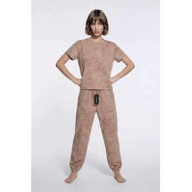 Костюм спортивний жіночий AX111 beige р.S-XL "AXT" недорого оптом від прямого постачальника
