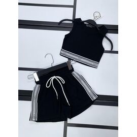 Фотография Костюм детский на девочку 605 black р.128-152 "Kosmy" недорого оптом от прямого поставщика