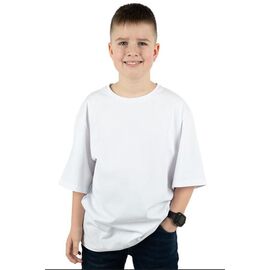 Фотография Футболка детская на мальчика M1607 white р.5-9 "MMZ" недорого оптом от прямого поставщика