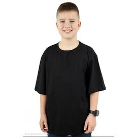 Фотография Футболка детская на мальчика M1609 black р.10-14 "MMZ" недорого оптом от прямого поставщика