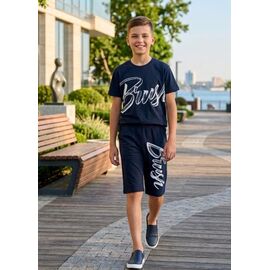 Фотография Костюм детский на мальчика M1478 navy р.9-12 "MMZ" недорого оптом от прямого поставщика