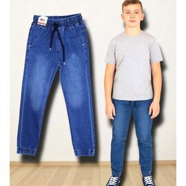 Фотография Джинсы детские на мальчика M1388 blue р.12-16 "MMZ" недорого оптом от прямого поставщика