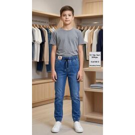 Фотография Джинсы детские на мальчика JE100-3 blue р.12-16 "MMZ" недорого оптом от прямого поставщика