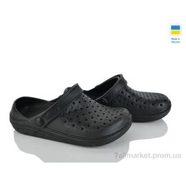 Крокси жіночі літні Літо Cross 025-1 чорний (6 пар р.36-41) "Vladimir" недорого оптом від прямого постачальника