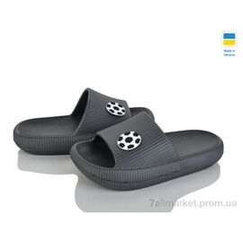 Фотография Шлепки детские летние Лето Cross 022 сірий (6 пар р.24-29) "Vladimir" недорого оптом от прямого поставщика