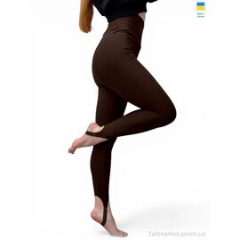 Фотография Лосинсы женские Весна/осень 53661 шоколадний (4 шт. р.сетка S-XL) "Sport style" недорого оптом от прямого поставщика