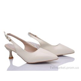 Фотография Туфли женские стильные Лето No brand 118 beige (8 пар р.37-40) "Prime-Opt" недорого оптом от прямого поставщика