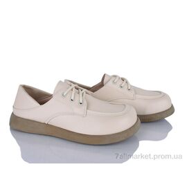 Фотография Туфли женские стильные Весна/осень No brand 619 white (8 пар р.37-40) "Prime-Opt" недорого оптом от прямого поставщика