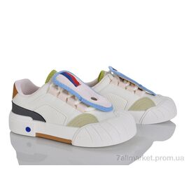 Фотография Кроссовки женские модные Весна/осень No brand 801 beige (8 пар р.37-40) "Prime-Opt" недорого оптом от прямого поставщика