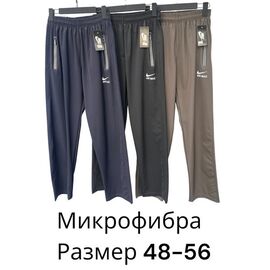 Штани спортивні чоловічі P479 black р.48-56 "Phi Hung" недорого оптом від прямого постачальника