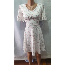 Фотография Платье летнее женское 560 white р.S-XL "Deliv" недорого оптом от прямого поставщика