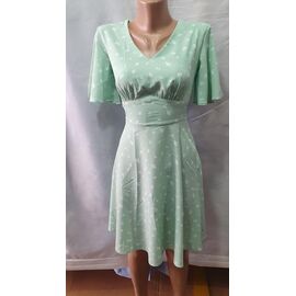 Фотография Платье летнее женское 560-1 mint р.S-XL "Deliv" недорого оптом от прямого поставщика