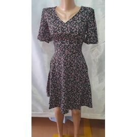 Фотография Платье летнее женское 560-2 black р.S-XL "Deliv" недорого оптом от прямого поставщика