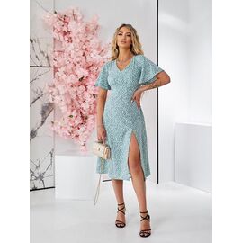 Фотография Платье летнее женское 563-1 mint р.S-XL "Deliv" недорого оптом от прямого поставщика