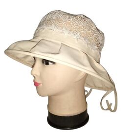 Фотография Панама женская 0744 beige р.56-58 "Mabi" недорого оптом от прямого поставщика