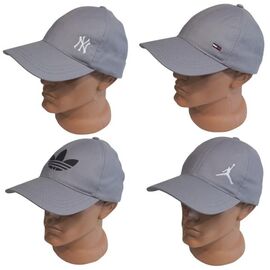 Фотография Кепка мужская 0753 grey р.56-60 "Mabi" недорого оптом от прямого поставщика