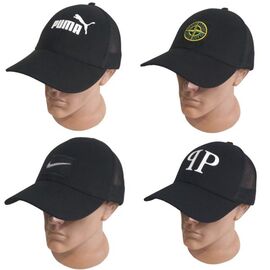 Фотография Кепка мужская 0759 black р.56-60 "Mabi" недорого оптом от прямого поставщика