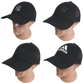 Фотография Кепка мужская 0760 black р.56-60 "Mabi" недорого оптом от прямого поставщика