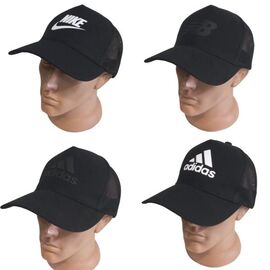 Фотография Кепка мужская 0763 black р.56-60 "Mabi" недорого оптом от прямого поставщика