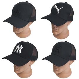 Фотография Кепка мужская 0765 black р.56-60 "Mabi" недорого оптом от прямого поставщика