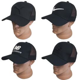 Фотография Кепка мужская 0766 black р.56-60 "Mabi" недорого оптом от прямого поставщика