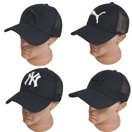 Фотография Кепка мужская 0768 black р.56-60 "Mabi" недорого оптом от прямого поставщика