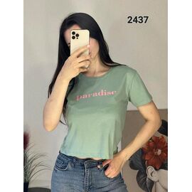 футболка жіноча 2437 mint р.42-48 "FSN" недорого оптом від прямого постачальника