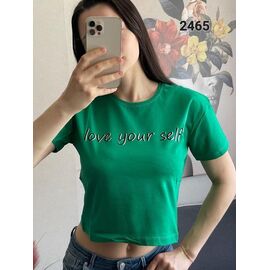 футболка жіноча 2465 green р.42-48 "FSN" недорого оптом від прямого постачальника